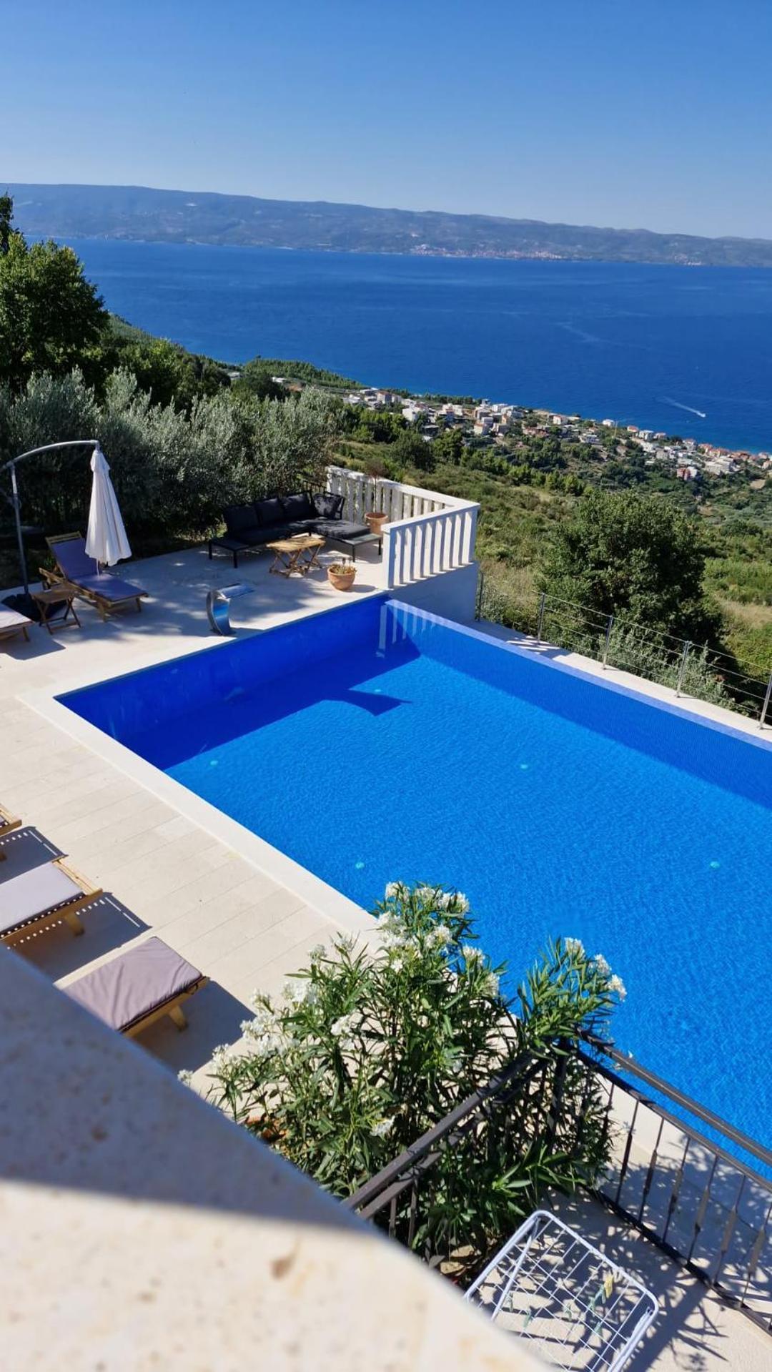 Sea View Luxury Apart Hotel Villa Conte With Swiming Pool And Romantic Spa 珀德垂那 外观 照片